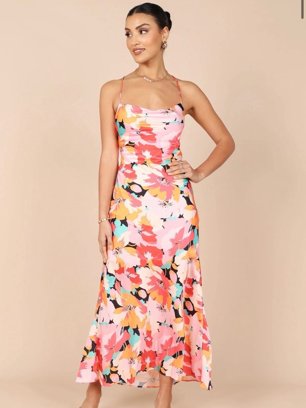 Petal & Pup Posse Midi Slip Dress